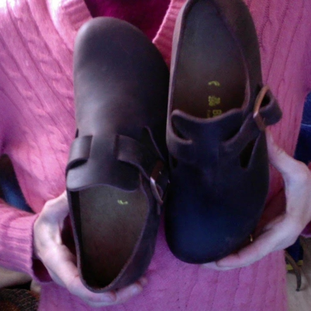 Size 39 Birkenstock with backs